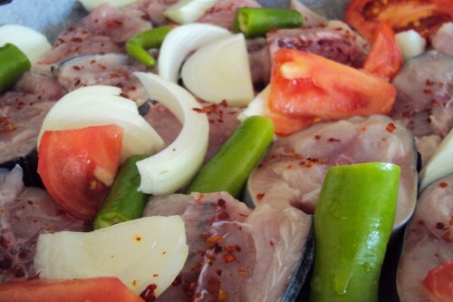 fırında palamut